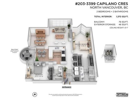 203 3399 Capilano Crescent, North Vancouver, BC 