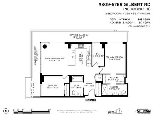 809 5766 Gilbert Road, Richmond, BC 