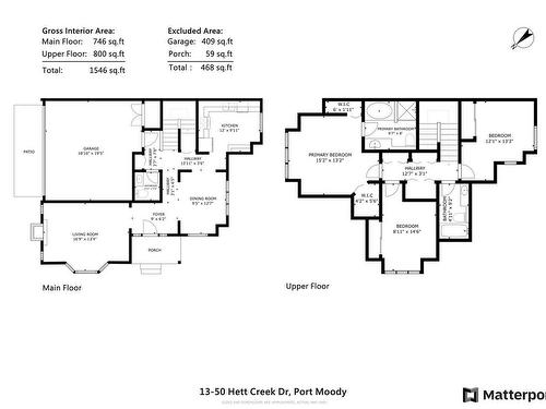 13 50 Hett Creek Drive, Port Moody, BC 