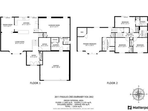 2011 Paulus Crescent, Burnaby, BC 