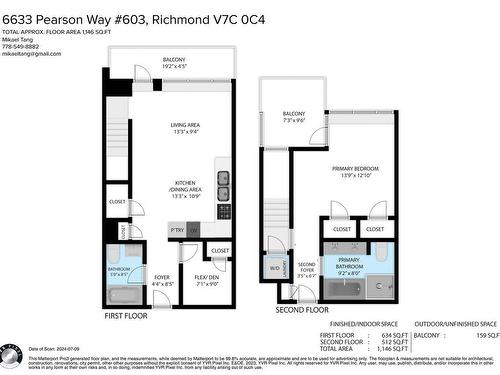 603 6633 Pearson Way, Richmond, BC 