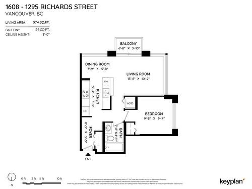 1608 1295 Richards Street, Vancouver, BC 