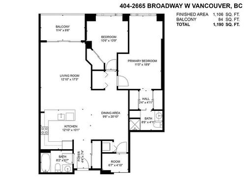 404 2665 W Broadway, Vancouver, BC 