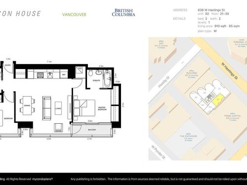 2302 838 W Hastings Street, Vancouver, BC 