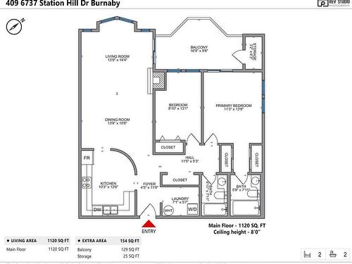 409 6737 Station Hill Court, Burnaby, BC 