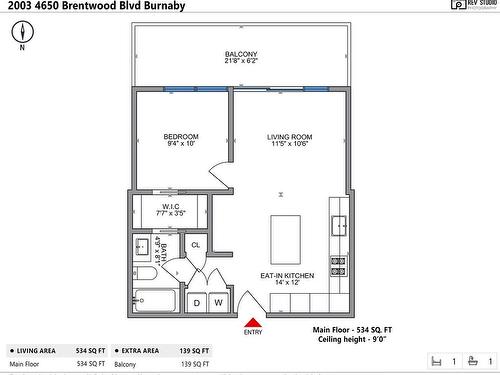 2003 4650 Brentwood Boulevard, Burnaby, BC 