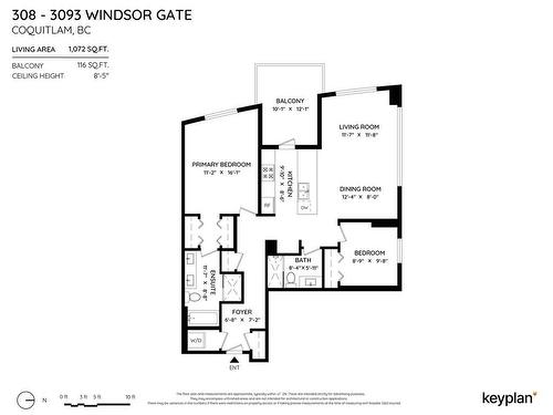 308 3093 Windsor Gate, Coquitlam, BC 