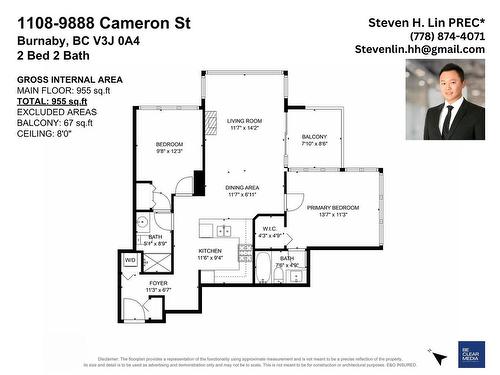 1108 9888 Cameron Street, Burnaby, BC 