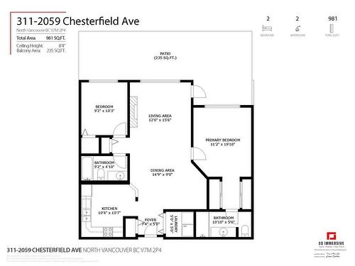 311 2059 Chesterfield Avenue, North Vancouver, BC 