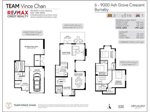 6 9000 Ash Grove Crescent, Burnaby, BC 