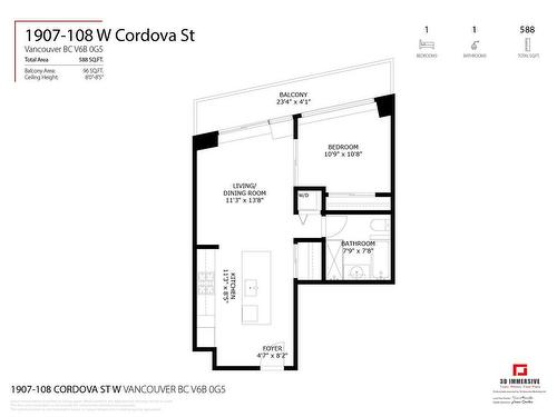 1907 108 W Cordova Street, Vancouver, BC 