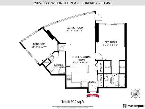 2905 6088 Willingdon Avenue, Burnaby, BC 