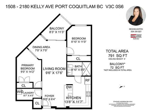 1508 2180 Kelly Avenue, Port Coquitlam, BC 