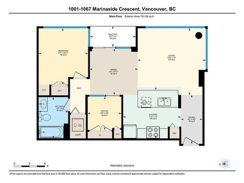 1001 1067 Marinaside Crescent, Vancouver, BC 