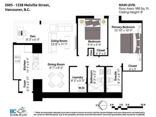 2005 1238 Melville Street, Vancouver, BC 