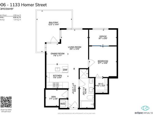 906 1133 Homer Street, Vancouver, BC 