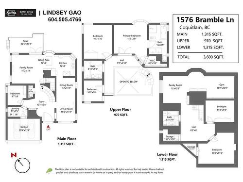 1576 Bramble Lane, Coquitlam, BC 