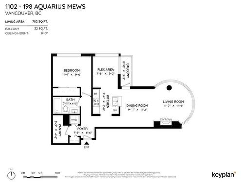 1102 198 Aquarius Mews, Vancouver, BC 