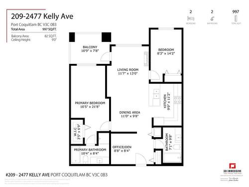 209 2477 Kelly Avenue, Port Coquitlam, BC 