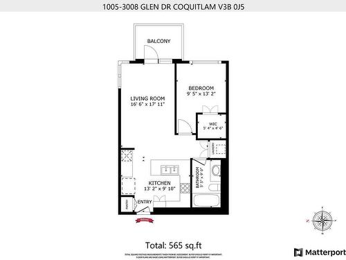 1005 3008 Glen Drive, Coquitlam, BC 