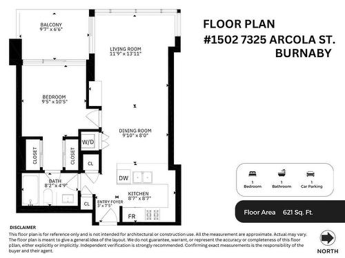 1502 7325 Arcola Street, Burnaby, BC 