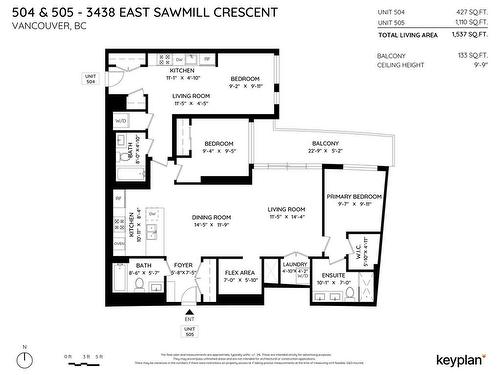 504 3438 Sawmill Crescent, Vancouver, BC 