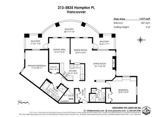 213 5835 Hampton Place, Vancouver, BC 