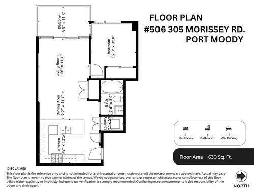 506 305 Morrissey Road, Port Moody, BC 