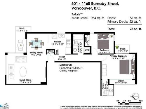 601 1165 Burnaby Street, Vancouver, BC 