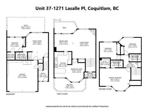 37 1271 Lasalle Place, Coquitlam, BC 