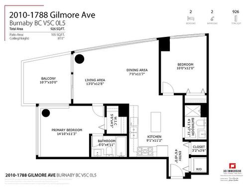 2010 1788 Gilmore Avenue, Burnaby, BC 