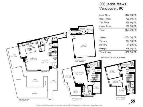 308 Jervis Mews, Vancouver, BC 