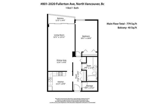 801 2020 Fullerton Avenue, North Vancouver, BC 