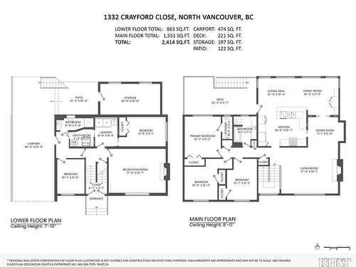 1332 Crayford Close, North Vancouver, BC 