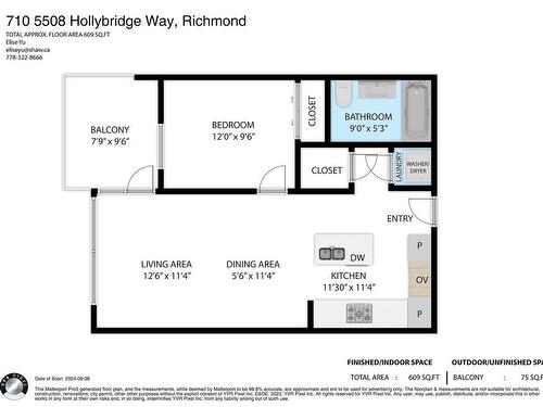 710 5508 Hollybridge Way, Richmond, BC 