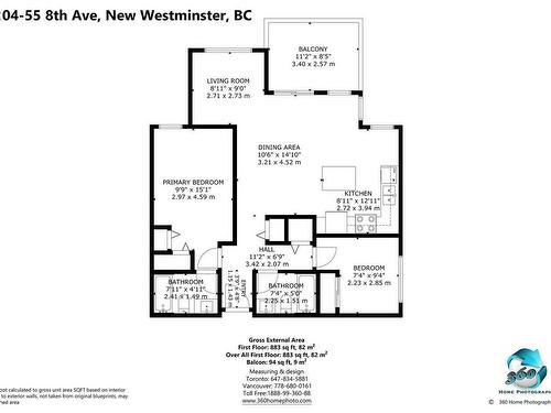 204 55 Eighth Avenue, New Westminster, BC 