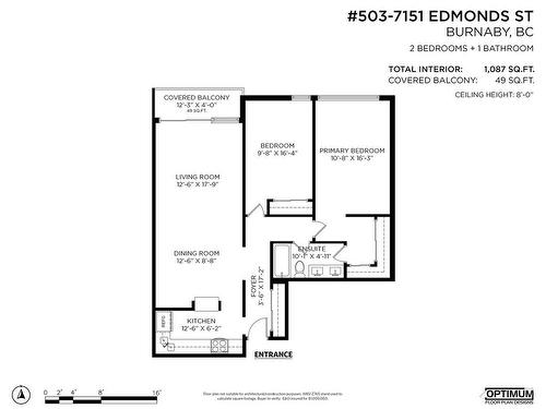 503 7151 Edmonds Street, Burnaby, BC 