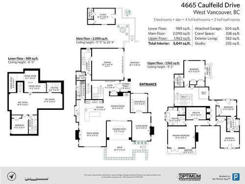 4665 Caulfeild Drive, West Vancouver, BC 