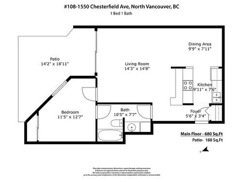 108 1550 Chesterfield Avenue, North Vancouver, BC 