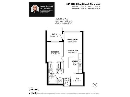 807 5233 Gilbert Road, Richmond, BC 