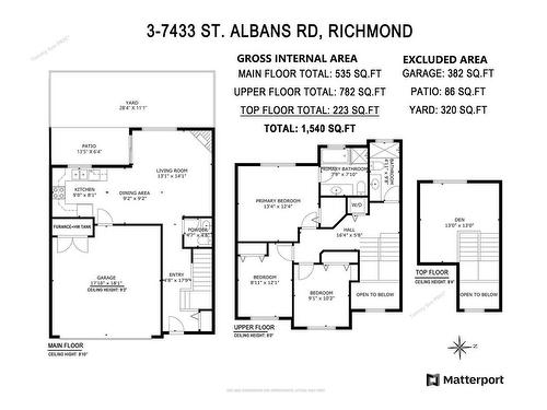 3 7433 St.Albans Road, Richmond, BC 