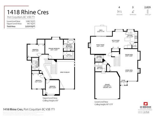 1418 Rhine Crescent, Port Coquitlam, BC 