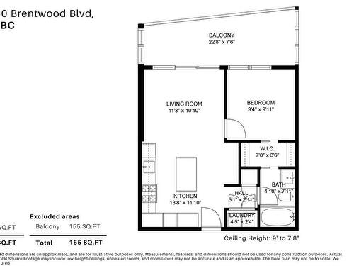 3109 4650 Brentwood Boulevard, Burnaby, BC 