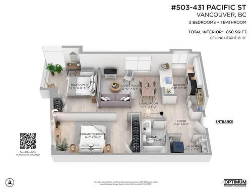 A503 431 Pacific Street, Vancouver, BC 