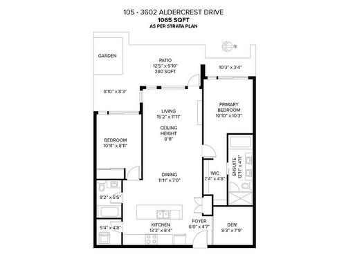 105 3602 Aldercrest Road, North Vancouver, BC 