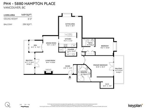 404 5880 Hampton Place, Vancouver, BC 