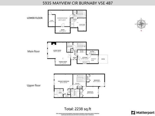 5935 Mayview Circle, Burnaby, BC 