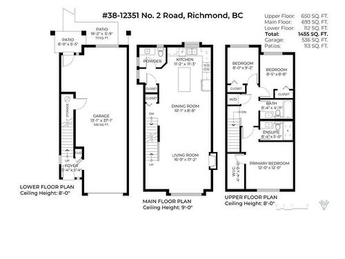 38 12351 No. 2 Road, Richmond, BC 