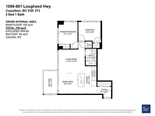 1006 901 Lougheed Highway, Coquitlam, BC 