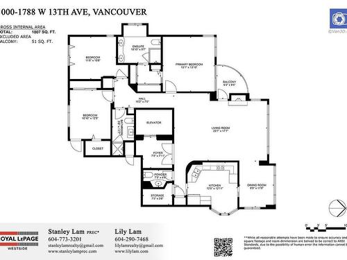 1000 1788 W 13Th Avenue, Vancouver, BC 